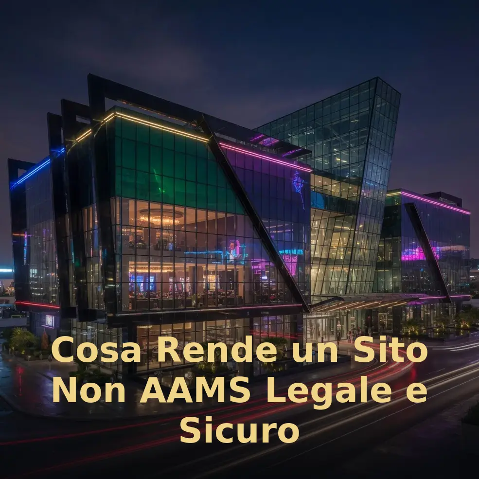 Cosa Rende un Sito Non AAMS Legale e Sicuro